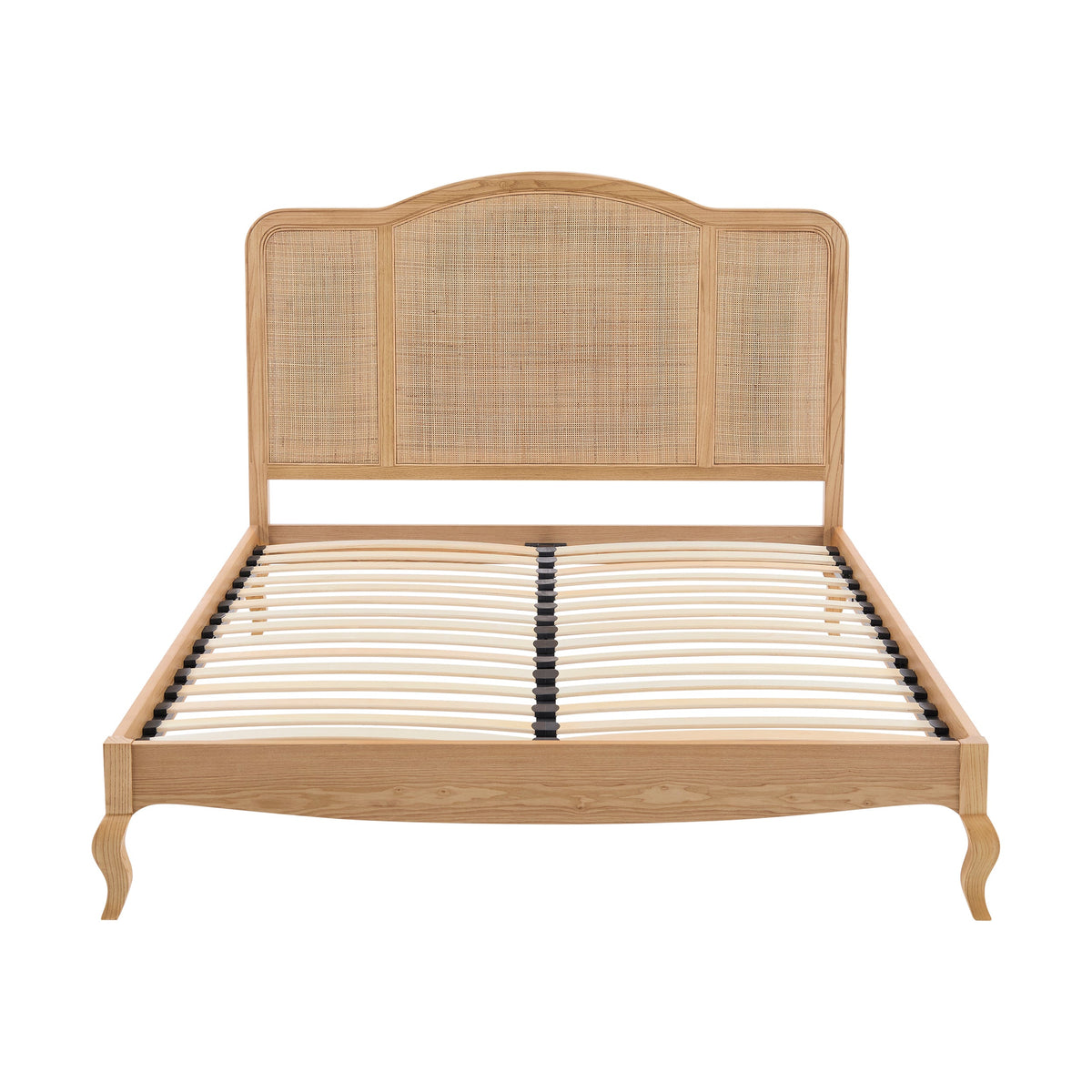 Annecy Rattan Bed Frame - Natural - DUSK